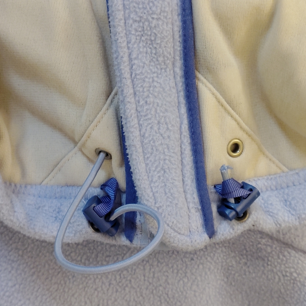 The North Face Light Blue Fleece Jacket - Picture 4 of 6